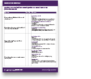 Caregiver Profile Checklist